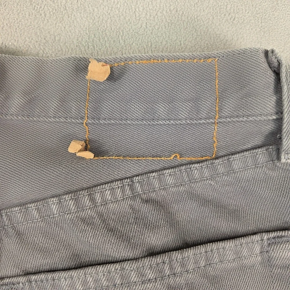 Vintage Levis 501 Jeans Mens 31x32 ( Fits 27x31 ) Gray Straight Made USA‎ 90s